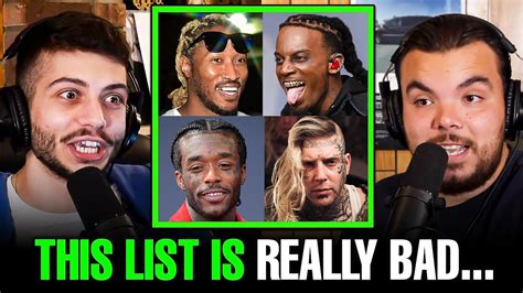 Top 50 Worst Rappers Of All Time Youtube