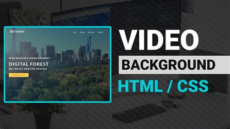 Video Background To Website Html And Css Tutorial Dieno Digital