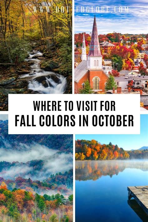 Best Places To See Fall Foliage In October Best Us Destinations For