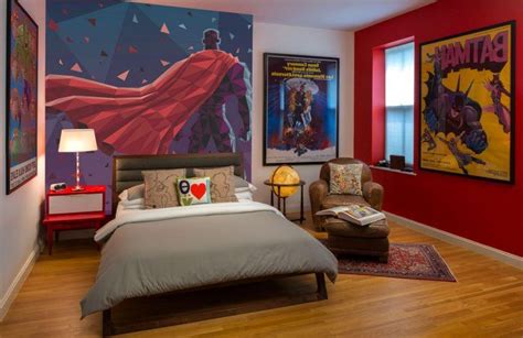 The flash is having a birthday and this party decoration will help decorate the big. 20 of The Most Awesome Superhero Themed Bedrooms