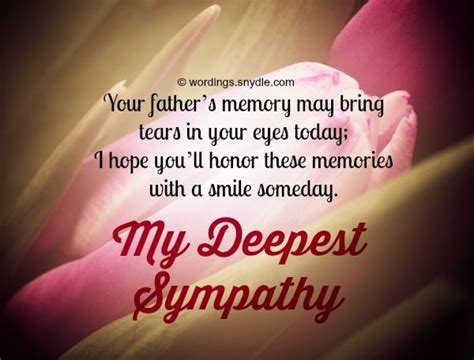 Sympathy Messages For Loss Of Father Sympathy Quotes For Loss
