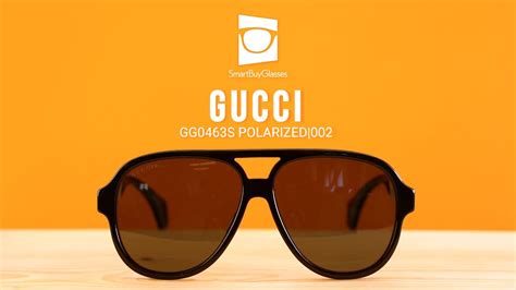 gucci gg0463s polarized 002 sunglasses review youtube