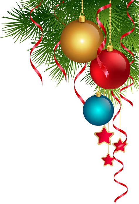 Download Christmas Clipart Png - Transparent Christmas Decorations Png png image