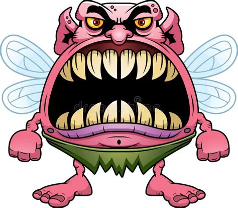 Angry Cartoon Fairy Stock Vector Illustration Of Clipart 51211913