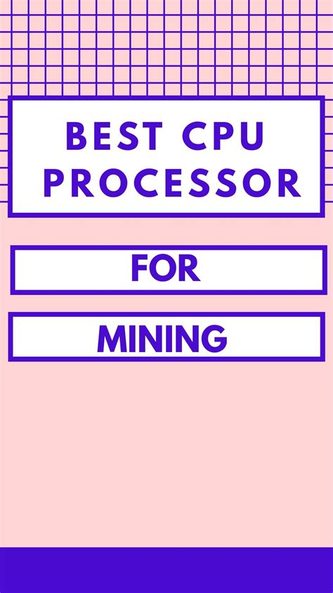 Is mining possible on the bitcoin cpu. Purchase Best CPU for Mining Rig | Best crypto, Ethereum ...