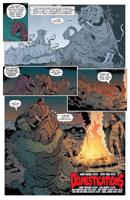 Weird Science Dc Comics Preview The Flintstones 4