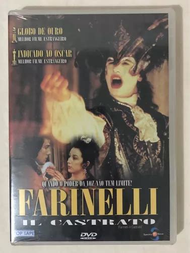 Farinelli Il Castrato 1994 Dvd Original Novo Lacrado Parcelamento Sem Juros