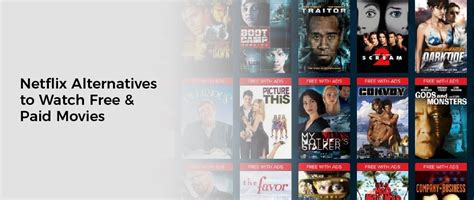 Netflix Alternatives To Watch Free And Paid Movies