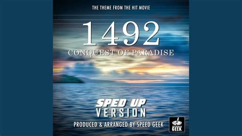 1492 Conquest Of Paradise Main Theme From 1492 Conquest Of Paradise