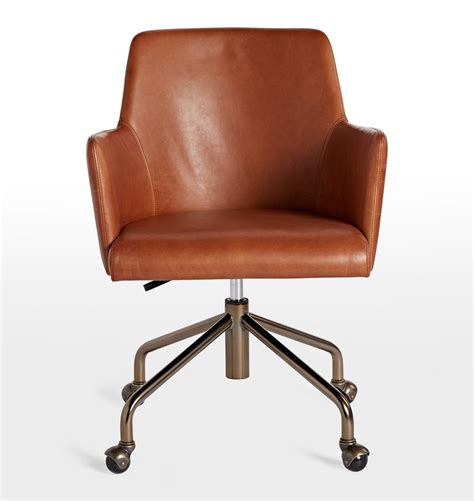 Find leather office chairs online and at your local pottery barn. D1483 170510 02 d1483 | Desk chair, Chair, Leather office ...