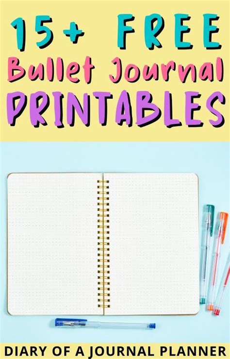 Totally Free Bullet Journal Printable To Organize Your Life In Bank Home Com