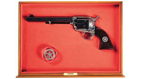 Colt Texas Rangers Commemorative Single Action Army Revolver Rock