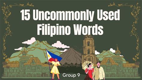 15 Uncommonly Used Tagalog Words Youtube