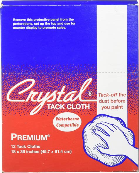 Premium Tack Cloths Bond Crystal Brand 18 X 36 12 Cloths Per Box