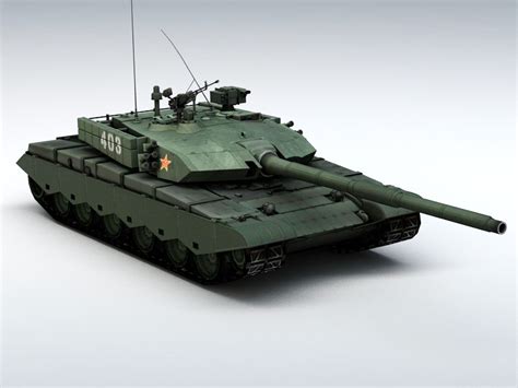 Ztz99 Tank Free 3d Models