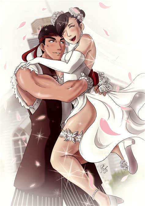 Ryu And Chun Li Wedding By Giselebizarra On Deviantart