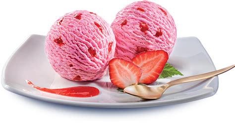 Strawberry Ice Cream Png Ice Cream Scoop Png Free Transparent Png