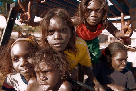 Tofu Photography Aboriginal Girls At Galiwinku On Elcho Island In The Northern Territory