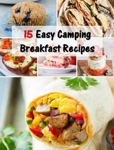 15 Easy Camping Breakfast Recipes Diy Garden Crafts And More