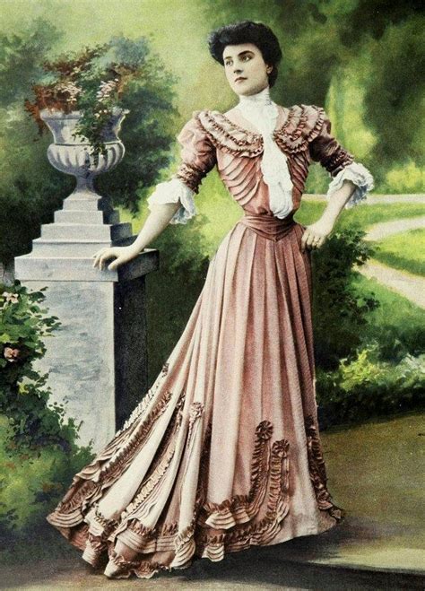 Edwardian Fashion 1905 Edwardian Costumes Vintage Fashion