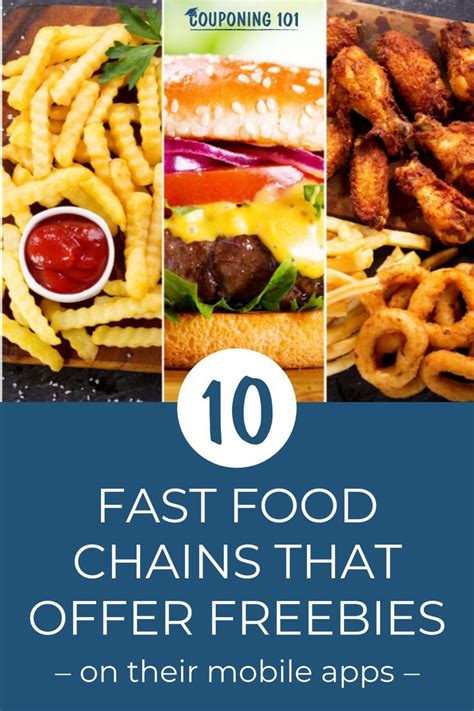 10 Fast Food Chains That Offer Mobile App Freebies Free Fast Food