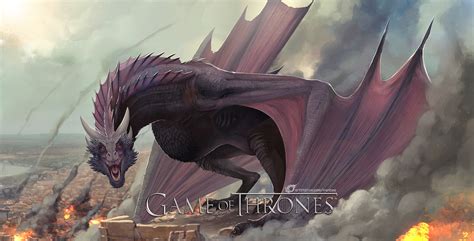 Artstation Game Of Thrones Dragon Drogon
