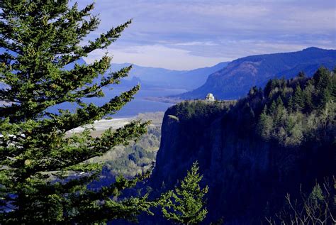 The Gorge I Was Driving Above The Columbia River Gorge And Flickr