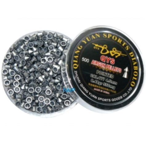 Qys Pointed Airgun Pellets 177 Calibre 450mm 848 Grains