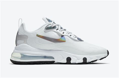 Nike Air Max 270 React White Iridescent Cz7376 100 Release Date Info