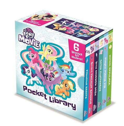 Equestria girls (series) book 9 perdita finn author (2017) New "My Little Pony: The Movie" Pocket Library Set ...