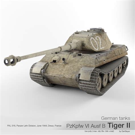 Tiger Tank 3d Models For Download Turbosquid