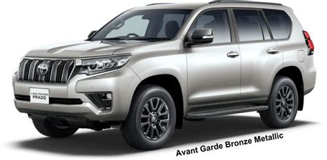 New Toyota Land Cruiser Prado 70th Anniversary Limited Body Colors