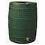Shop Rain Wizard 40 Gallon Green Plastic Barrel With Spigot At 