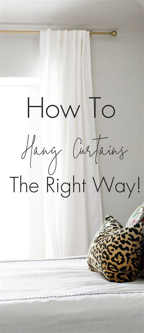 How To Hang Curtains The Right Way Project Allen Designs Living