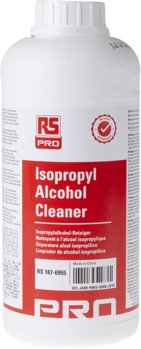 Rs Pro Rs Pro 1 L Bottle Isopropyl Alcohol Ipa For Electronic