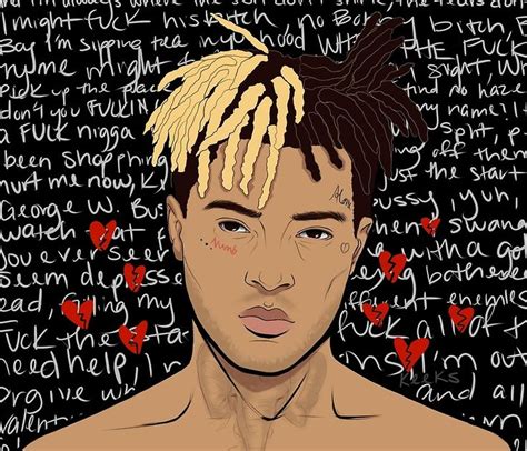 Pin On Xxxtentacion Arts