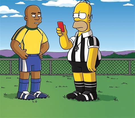 World Cup 2014 Homer Simpson To Become World Cup 2014 Referee In New
