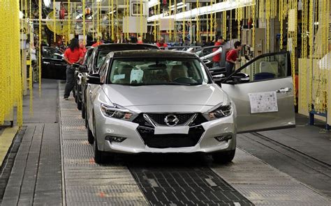 Nissan Begins 2016 Maxima Production The Car Guide