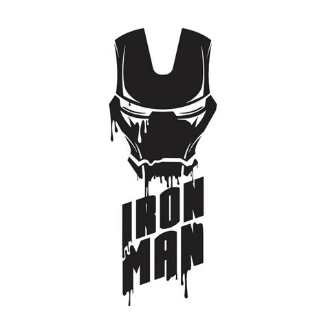 Iron Man Melting Die Cut Vinyl Decal Please Put Color In Order Notes