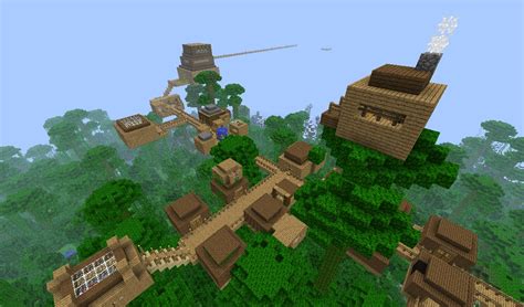 Jungle Village Adventure Map Minecraft Project