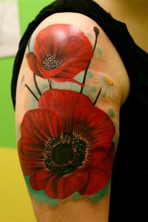 Portail des communes de france : 1001+ idées | Tatouage coquelicot - un champ de 52 modèles ...