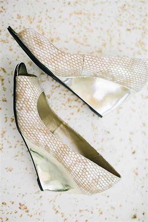 30 Wedge Wedding Shoes To Walk On Cloud Page 6 Of 6 Wedding Forward
