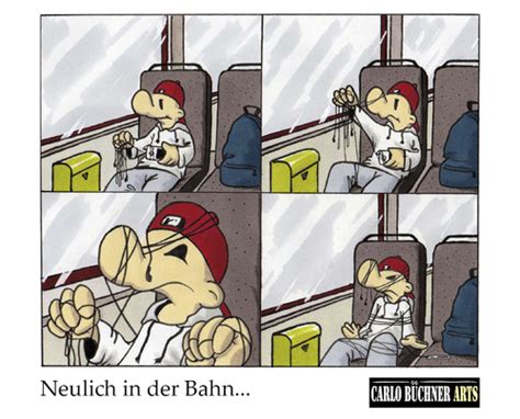 Neulich In Der Bahn By Carlo Büchner Media And Culture Cartoon