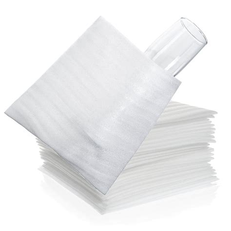 Foam Wrap Cup Pouches 7 38 X 7 12 30 Count Cushion Pouches To