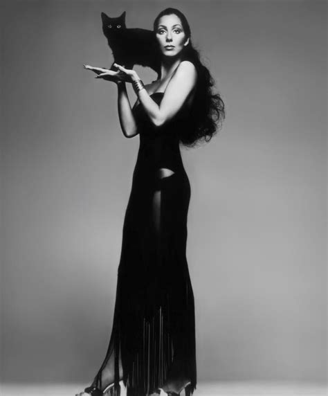 Promtional portrait of american singer and actress cher for the television variety show 'the sonny and cher comedy hour,' june 7, 1970. Cher "Dark Lady" | Richard avedon photography, Richard ...
