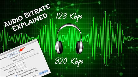 What Is Bit Rate 128kbps Vs 320kbps Audio Bitrate Explained