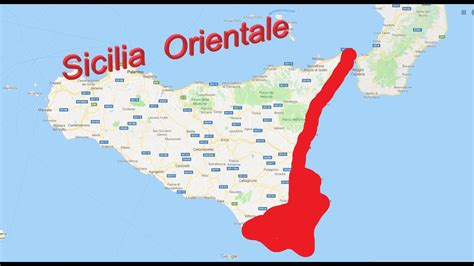 Cartina Spiagge Sicilia Orientale