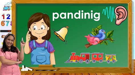Ang Aking Mga Pandama 5 Senses Kindergarten Youtube