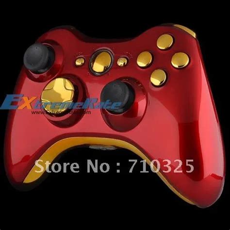 Custom Glossy Red For Xbox 360 Controller Shell Housing With Full Set