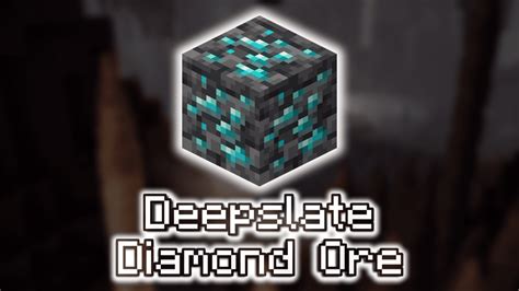 Deepslate Diamond Ore Wiki Guide 9minecraftnet